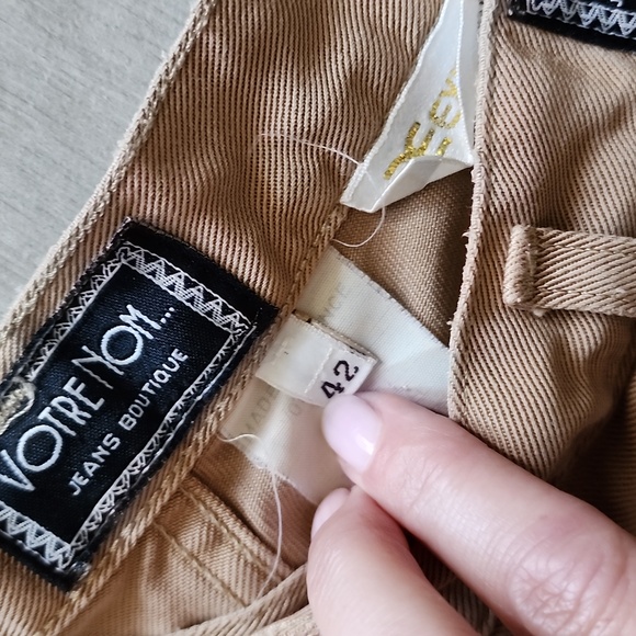 Votre Nom tan jeans - Picture 4 of 10